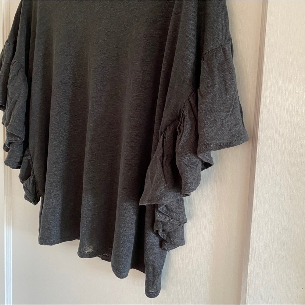 Zara Ruffled Sleeve Sweater - Picture 4 of 4